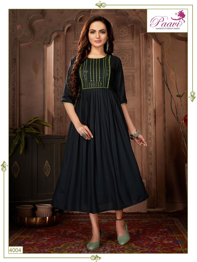 Paavi Falak 4 Ethnic Wear Wholesale Designer Kurtis